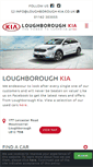 Mobile Screenshot of loughborough-kia.co.uk